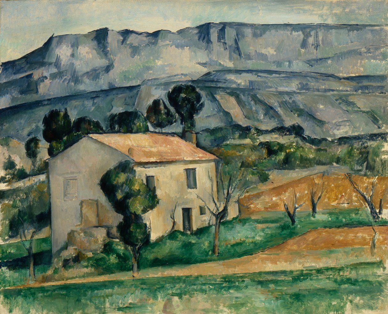 Francese:  Maison en Provence Casa in Provenza da Paul Cézanne