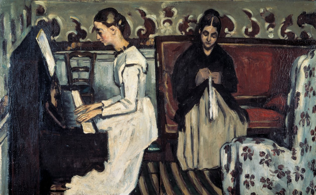 Ragazza al pianoforte, Ouverture al Tannhäuser da Paul Cézanne