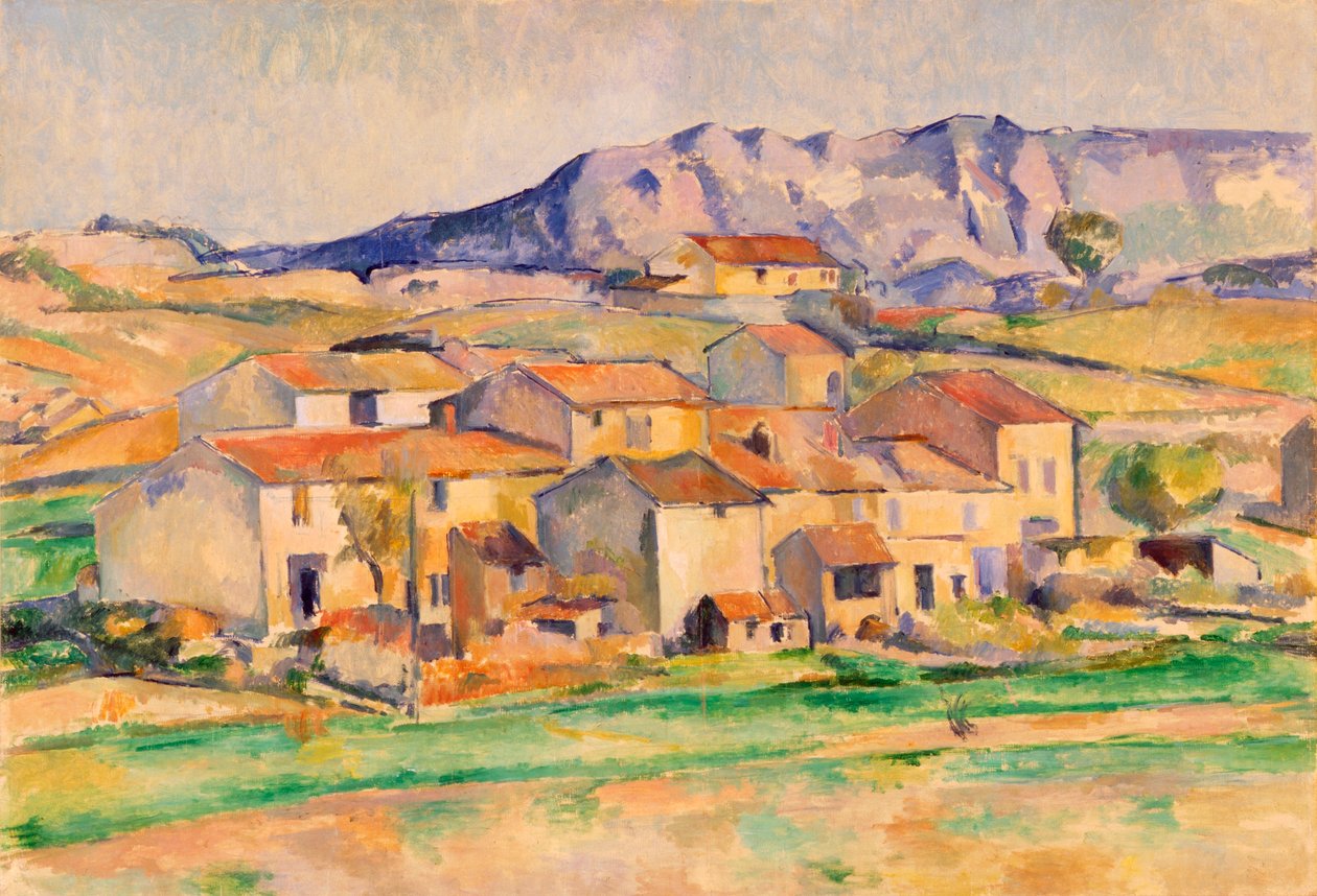 Borgo di Payennet, vicino a Gardanne da Paul Cézanne