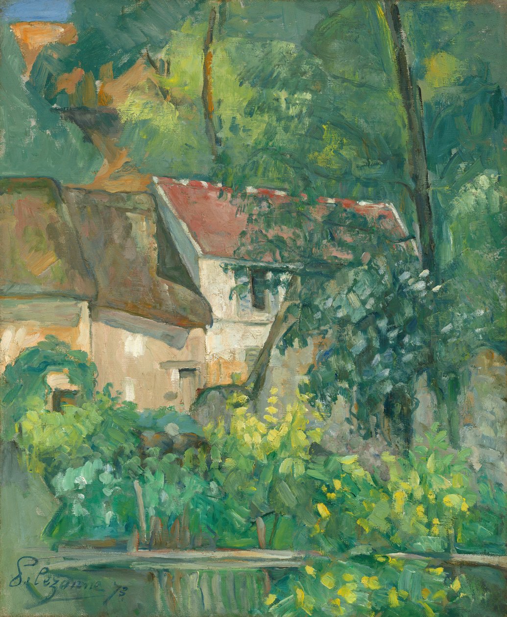 Casa di Père Lacroix da Paul Cézanne