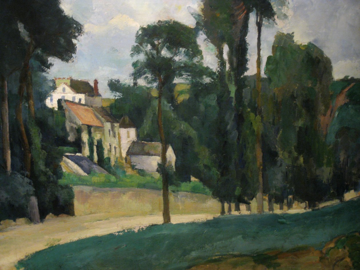 La Route de Pontoise da Paul Cézanne