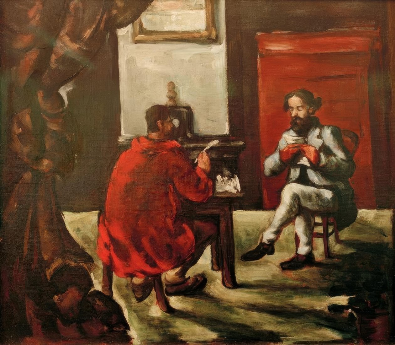 La lettura di Paul Alexis da Zola da Paul Cézanne