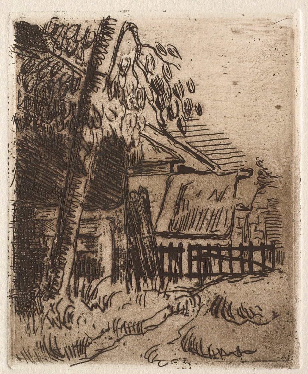 Paesaggio ad Auvers, 1873 da Paul Cézanne