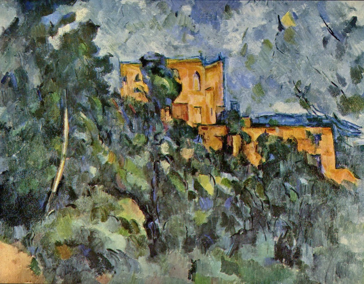 Le Château Noir da Paul Cézanne
