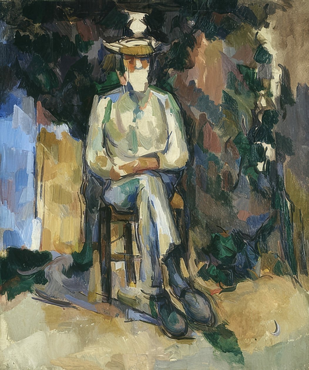 Il giardiniere Vallier da Paul Cézanne