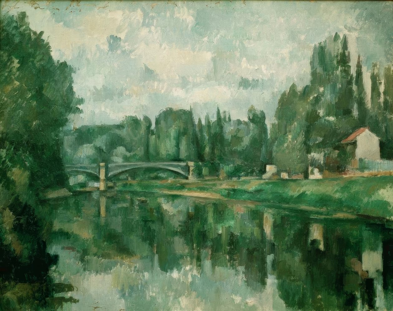 Il ponte di Creteil (Ponte sulla Marna, a Creteil) da Paul Cézanne