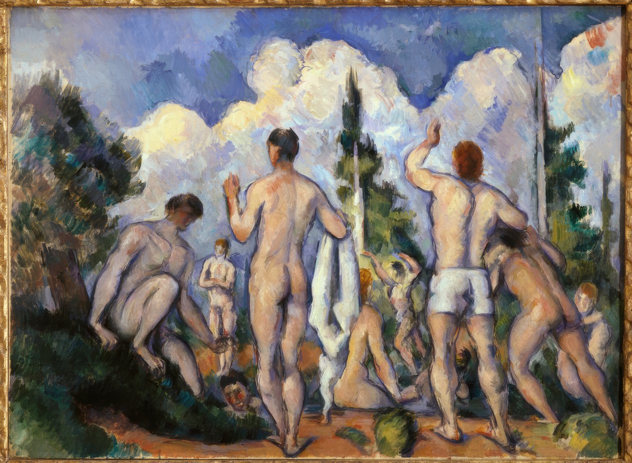 I bagnanti da Paul Cézanne