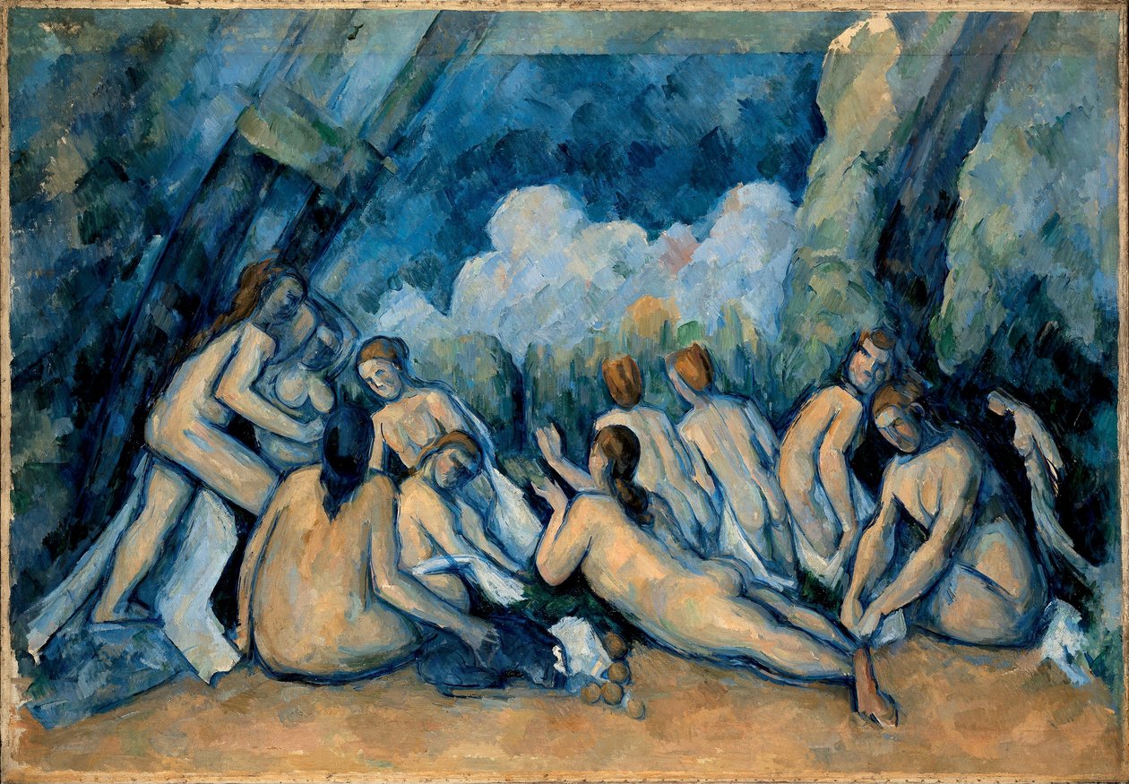I grandi bagnanti da Paul Cézanne