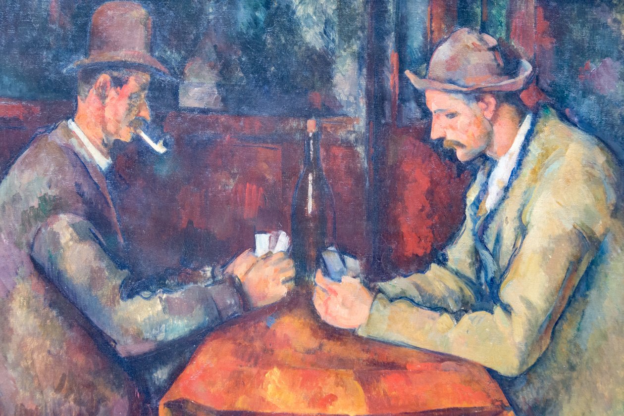 I giocatori di carte, di Cézanne, Museo d