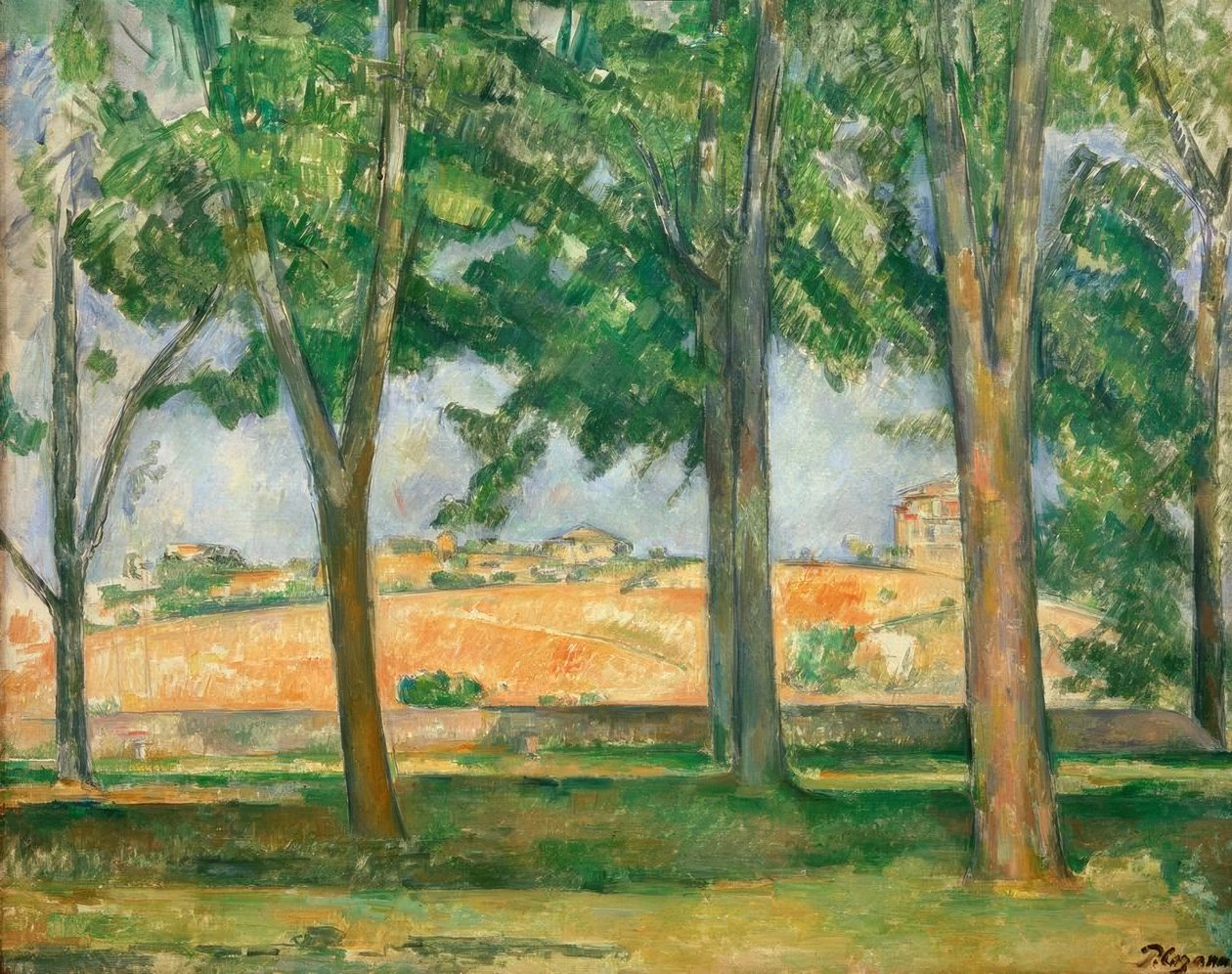 I Marroniers del Jas de Bouffan da Paul Cézanne