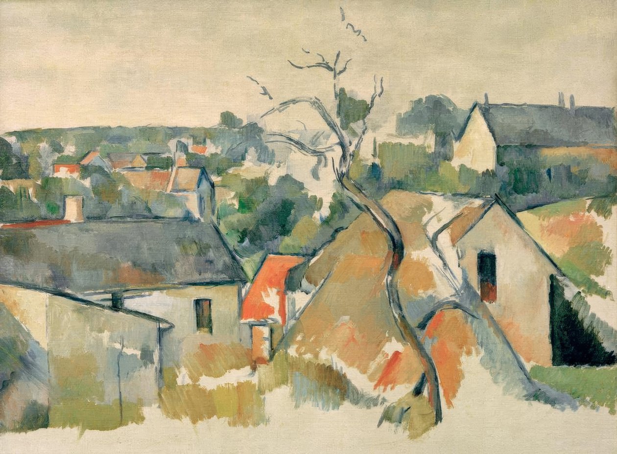 I tetti da Paul Cézanne