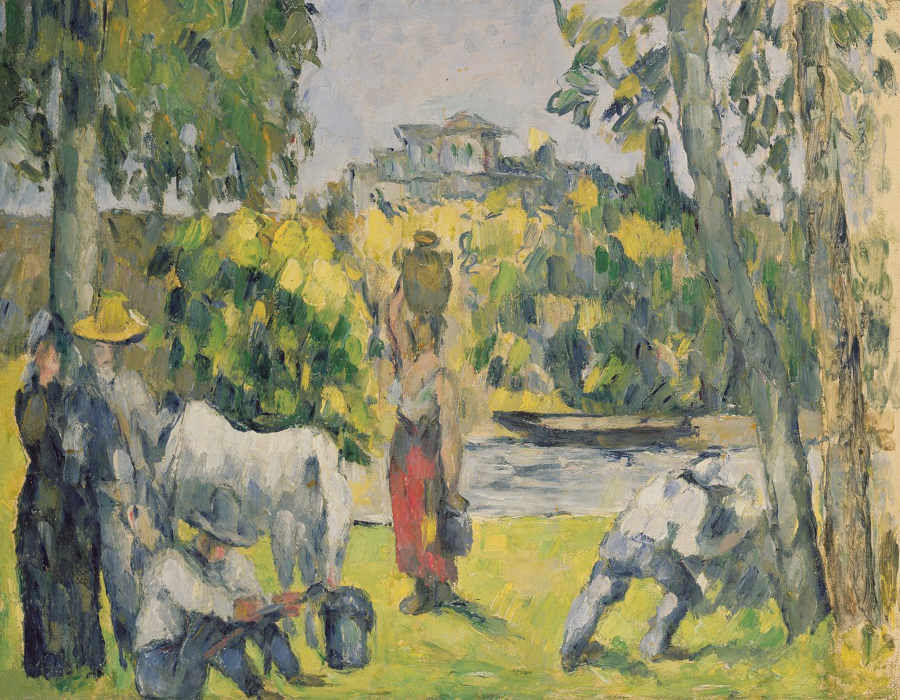 Vita nei campi, c.1875 da Paul Cézanne