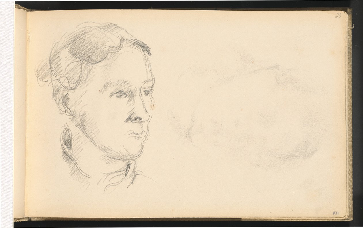 Madame Cézanne, 1882-1887 da Paul Cézanne