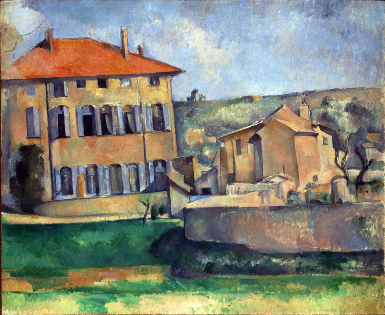 Casa e fattoria a Jas de Bouffan da Paul Cézanne