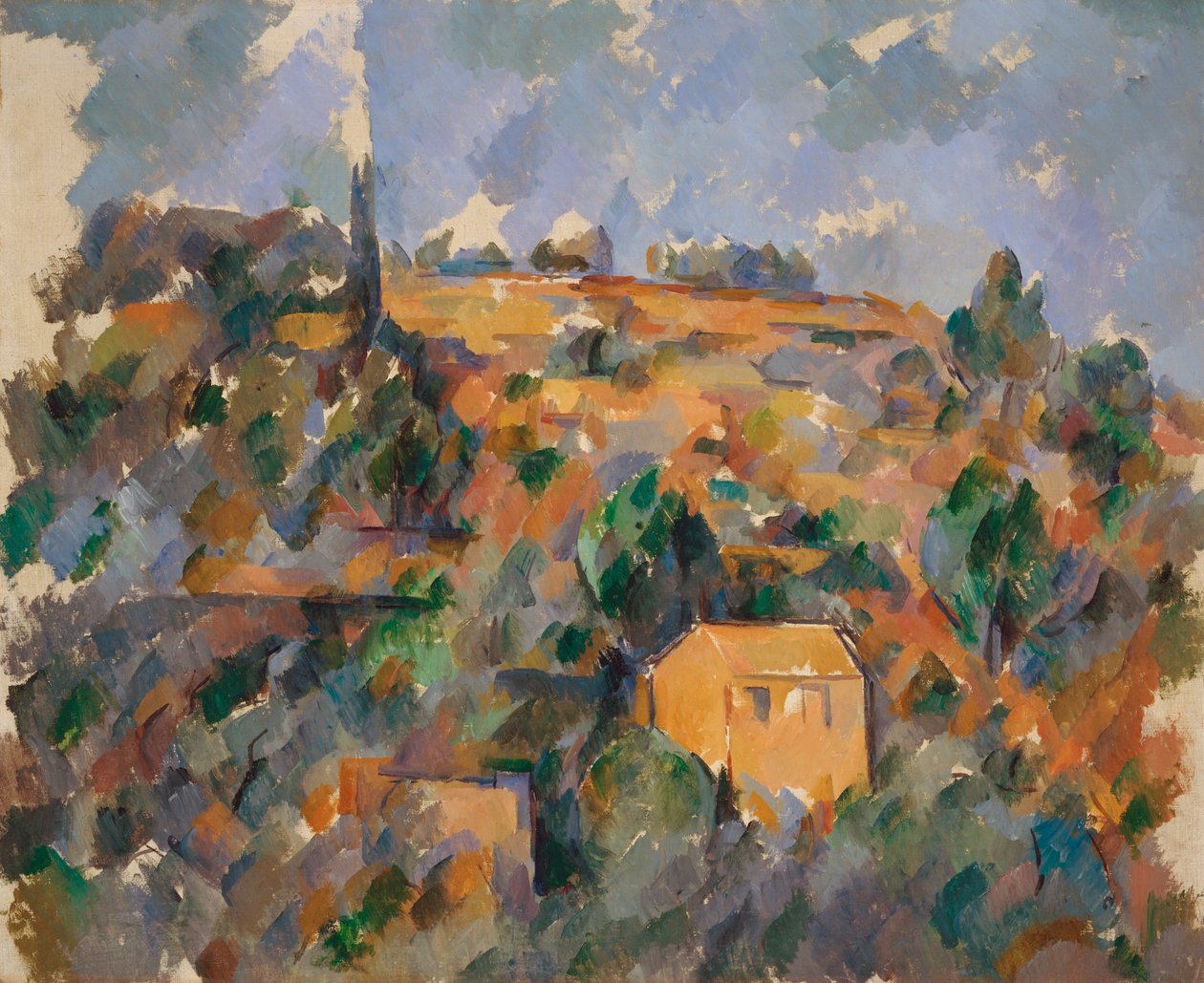 Case in collina, Provenza da Paul Cézanne