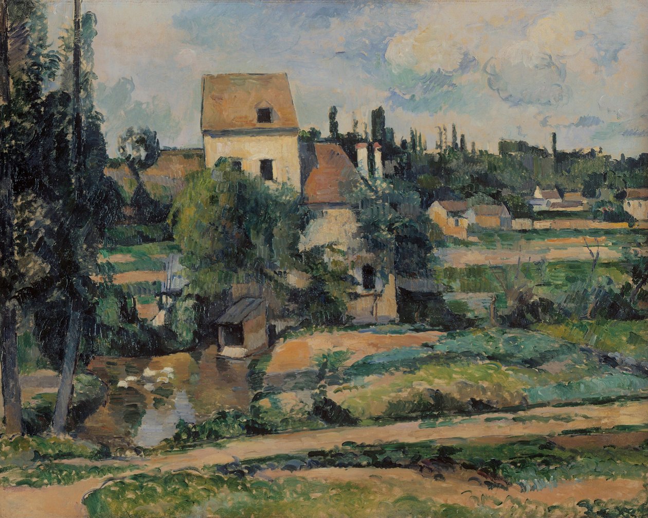 Mulino sulla Couleuvre a Pontoise, 1881 da Paul Cézanne