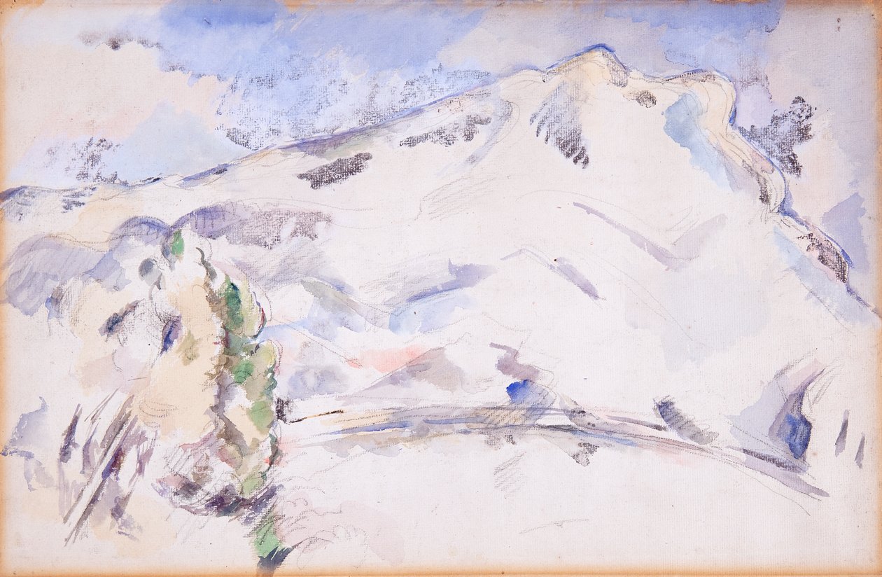 Mont Sainte-Victoire da Paul Cézanne