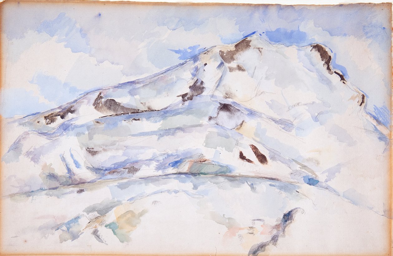 Montagna Sainte-Victoire da Paul Cézanne