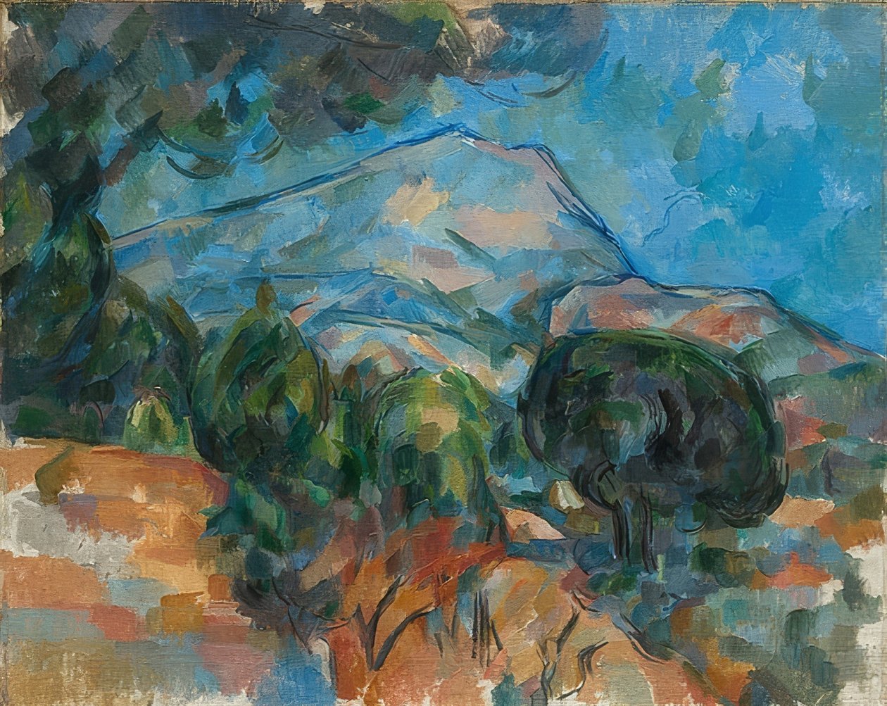 Monte Sainte-Victoire da Paul Cézanne