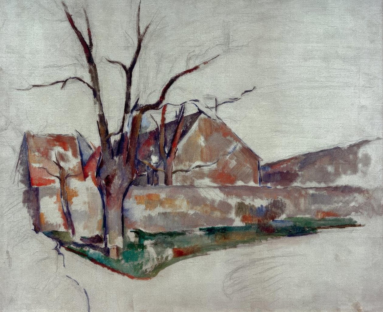 Paesaggio invernale da Paul Cézanne