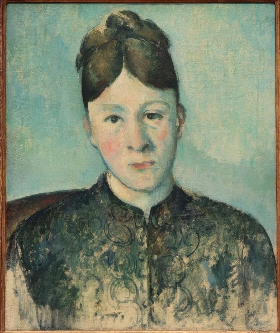 Ritratto di Madame Cézanne da Paul Cézanne
