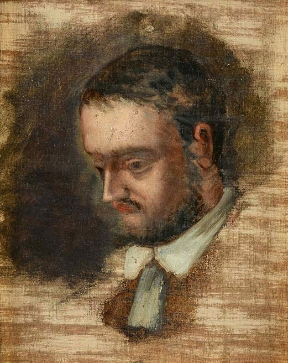 Ritratto di Émile Zola 1840-1902, ca 1862-1864 da Paul Cézanne