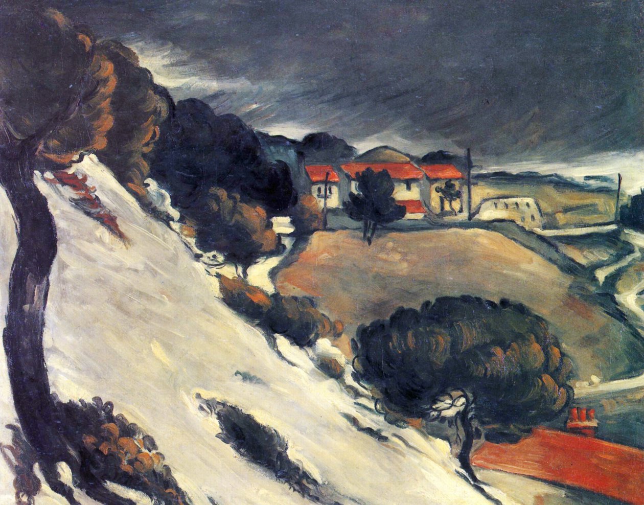 Neve che si scioglie a L