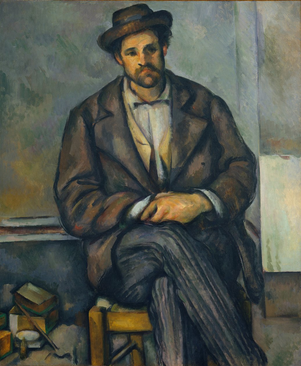 Contadino seduto da Paul Cézanne