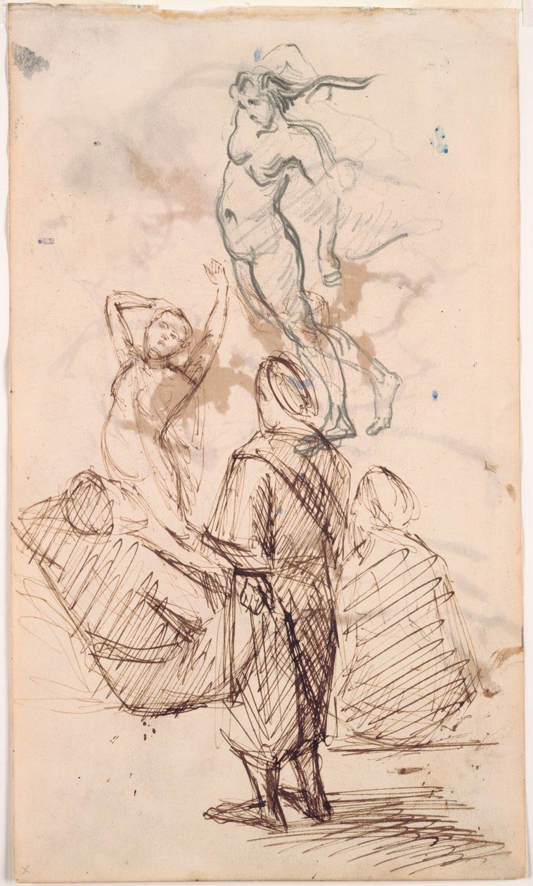 Foglio di Studi da Paul Cézanne