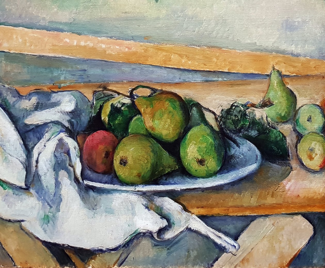 Natura morta con pere da Paul Cézanne