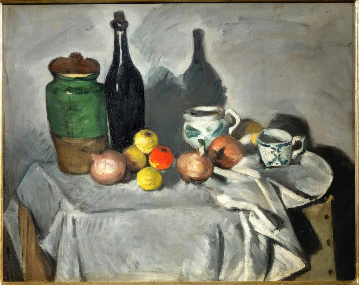 Natura morta (frutta e stoviglie) da Paul Cézanne