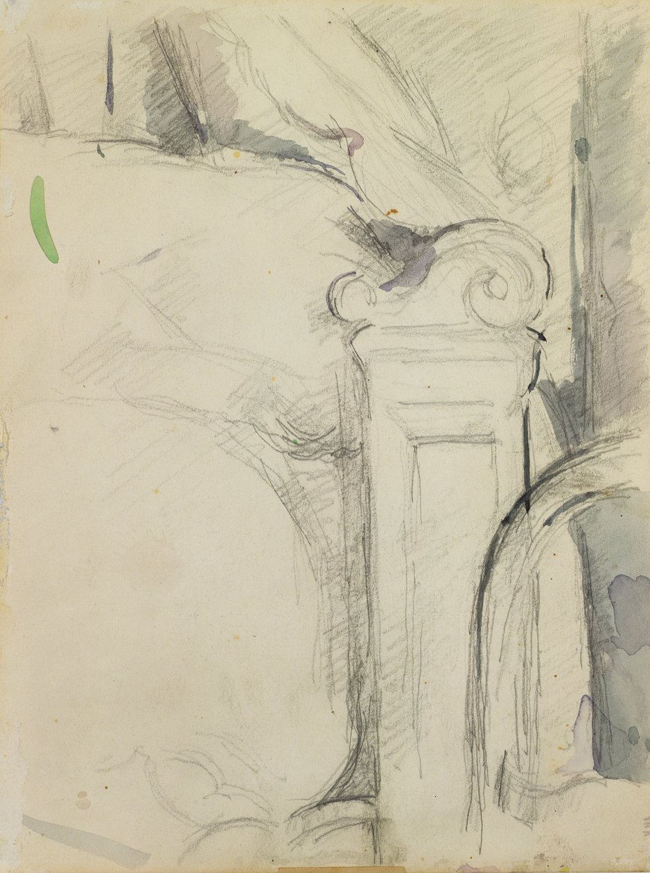 Il letto da Paul Cézanne