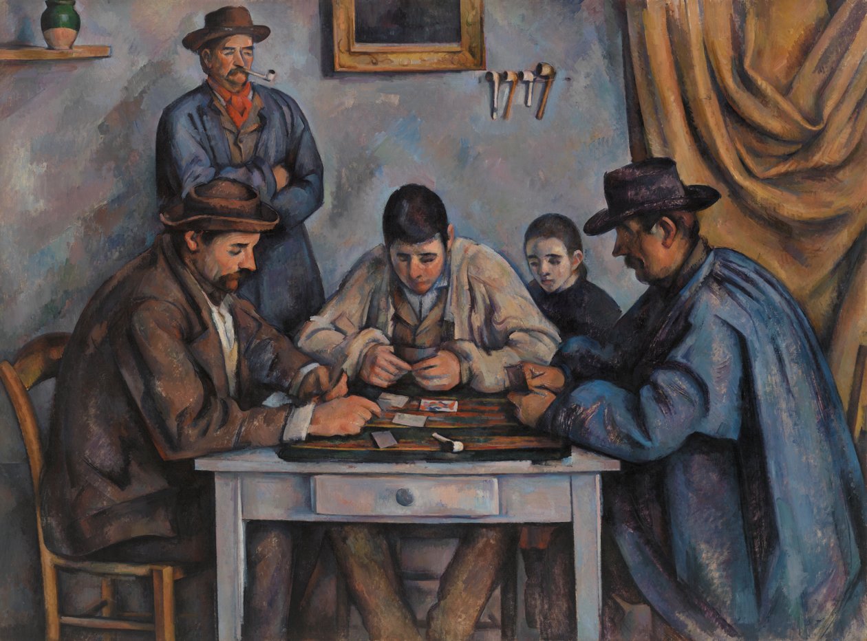 I giocatori di carte da Paul Cézanne