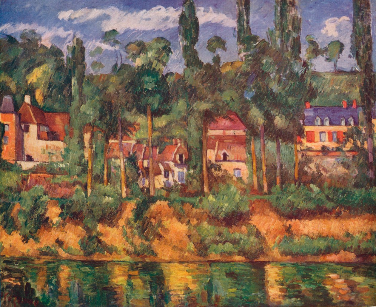 Il castello di Medan, c1880 da Paul Cézanne