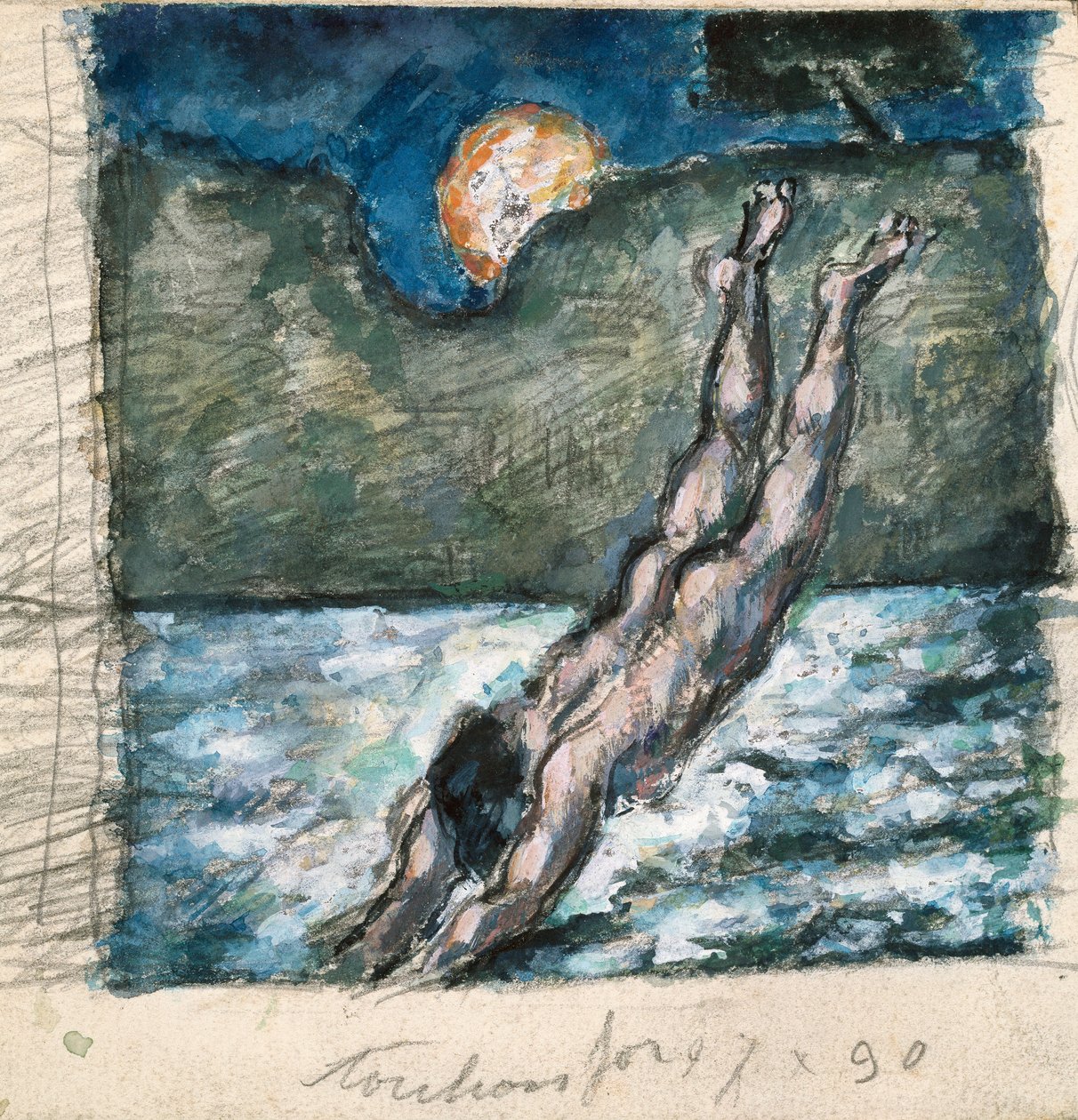 Il tuffatore da Paul Cézanne