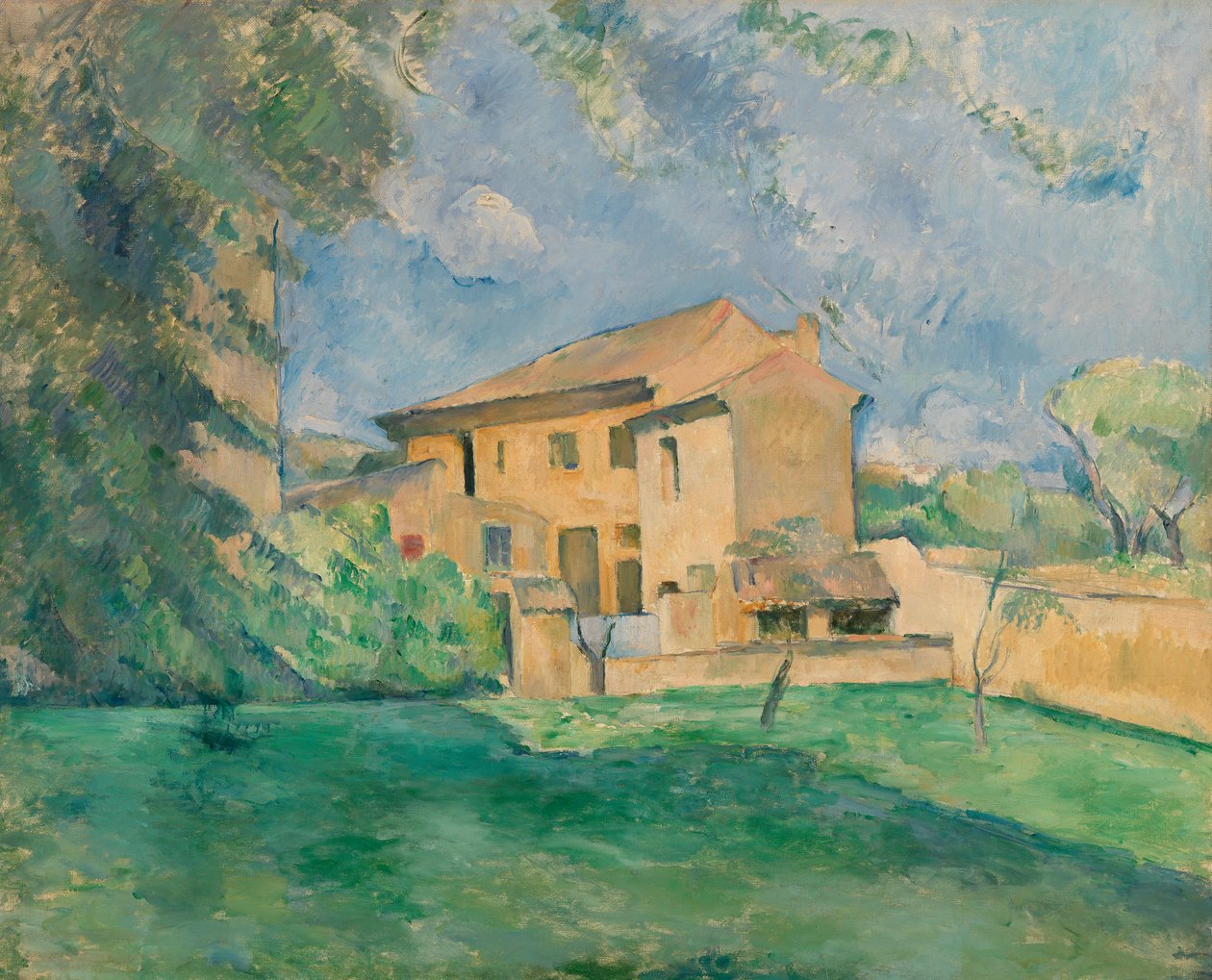La fattoria al Jas de Bouffan da Paul Cézanne