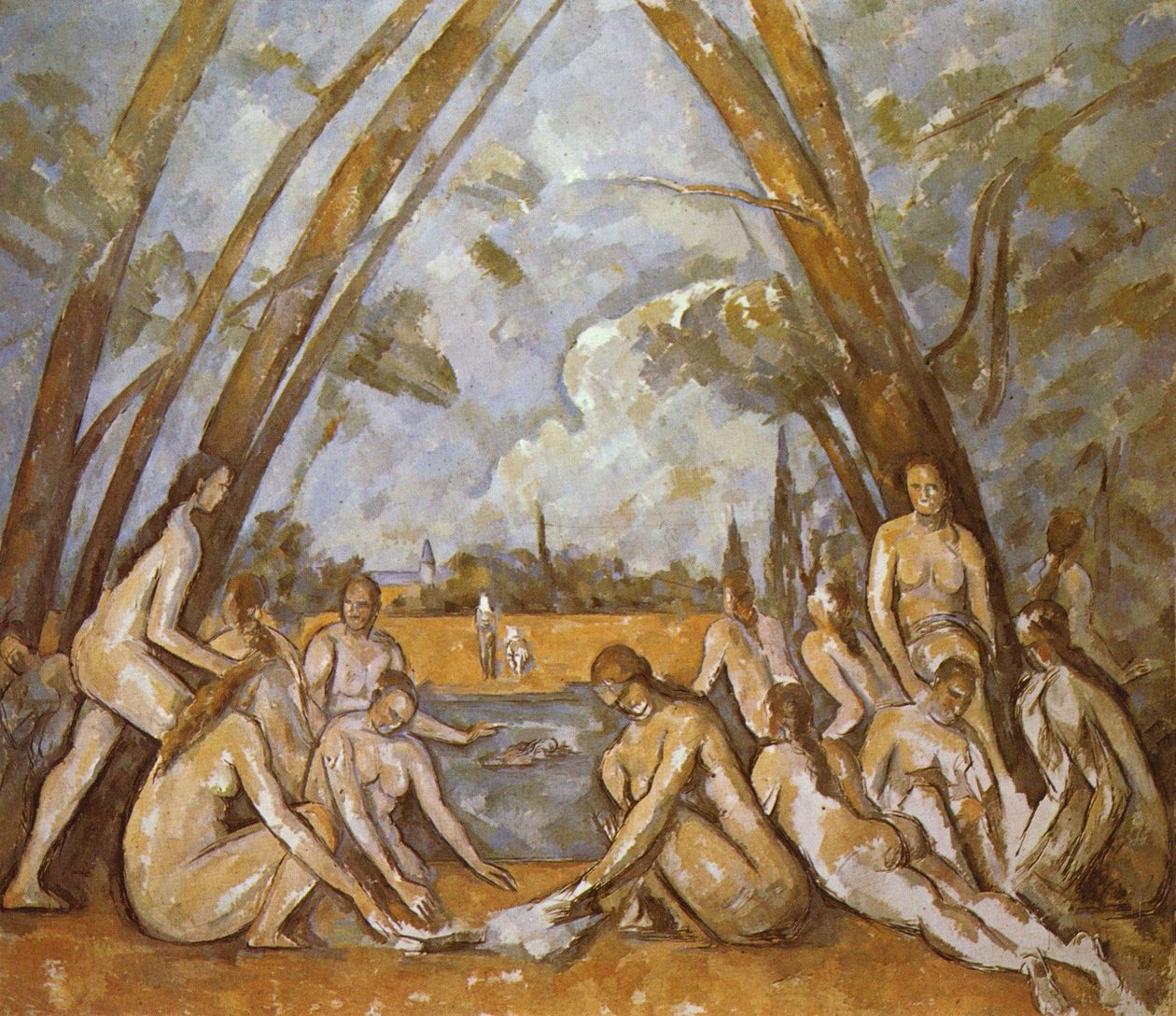 I grandi bagnanti da Paul Cézanne