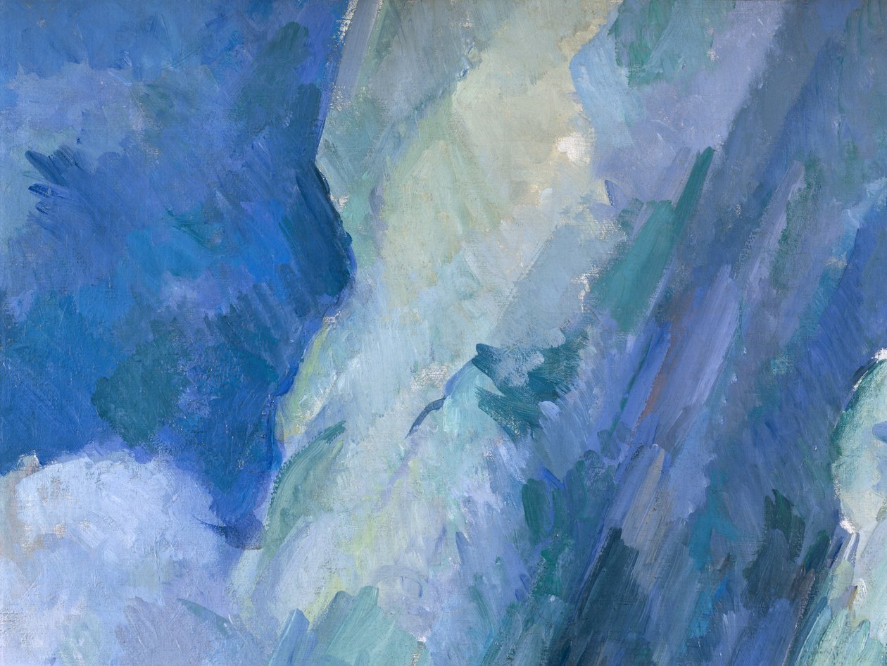 Le grandi bagnanti (dettaglio) da Paul Cézanne