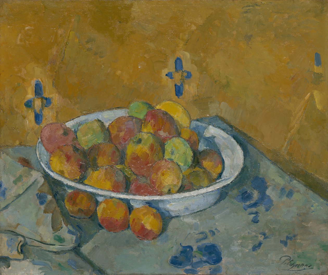 Il piatto di mele da Paul Cézanne