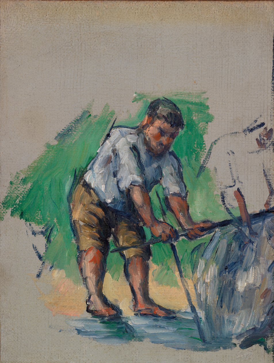 Il trivellatore da Paul Cézanne