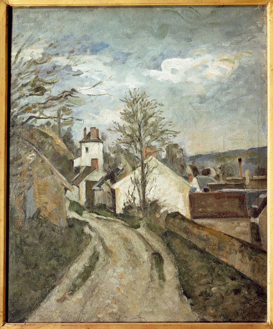La casa del dottor Gachet ad Auvers da Paul Cézanne