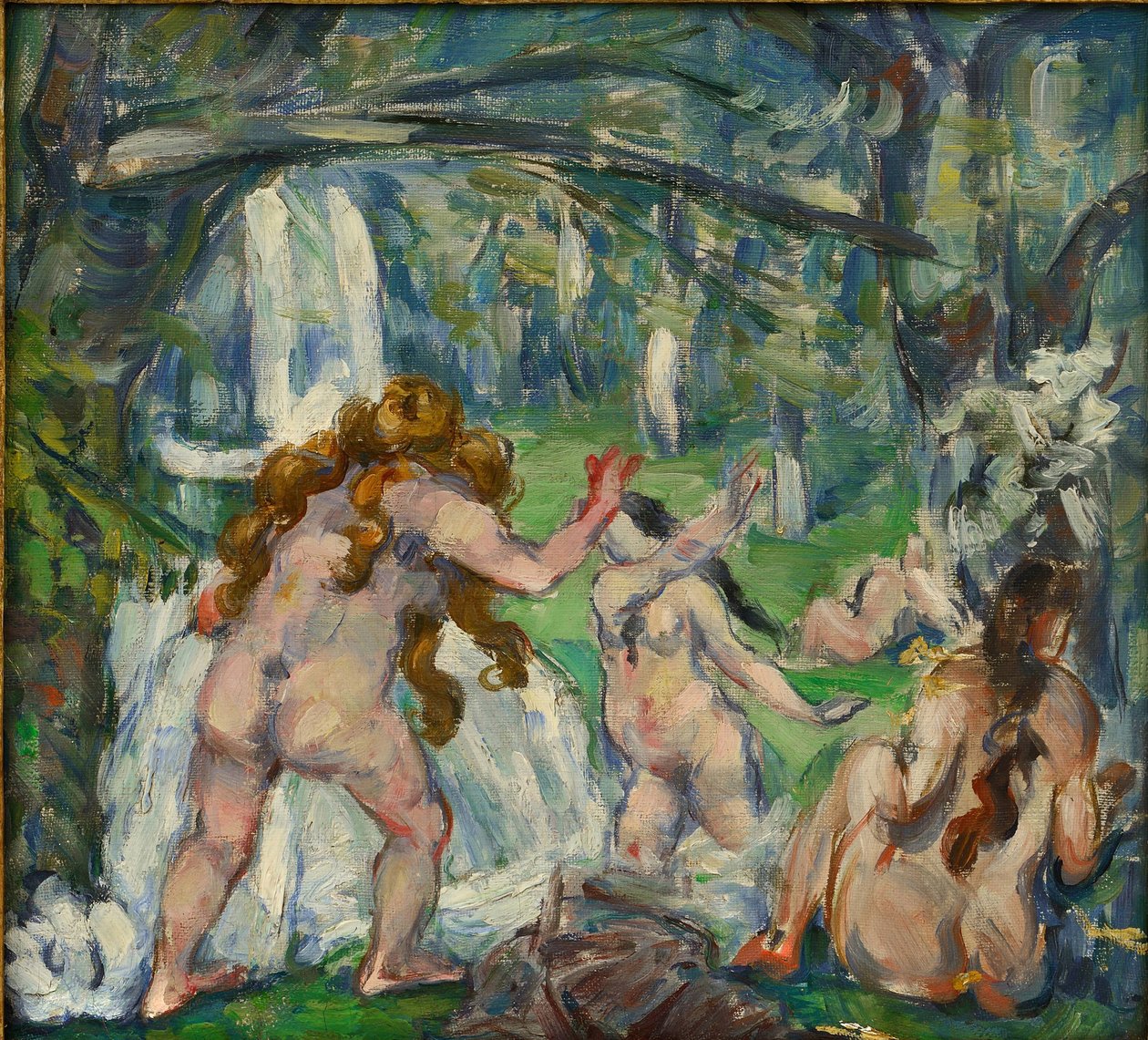 Tre bagnanti da Paul Cézanne