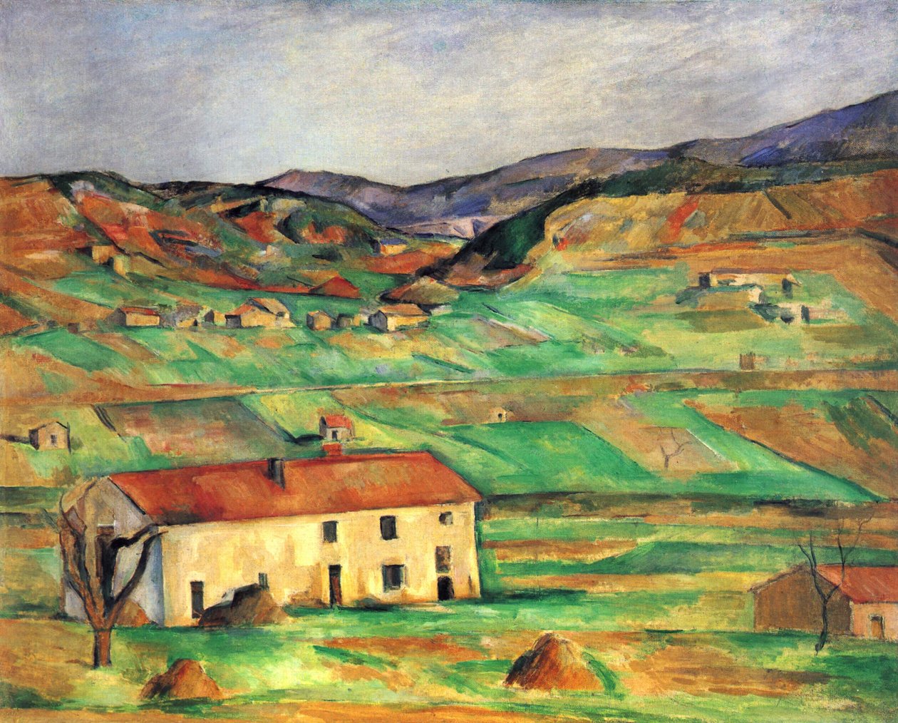 Dintorni di Gardanne da Paul Cézanne