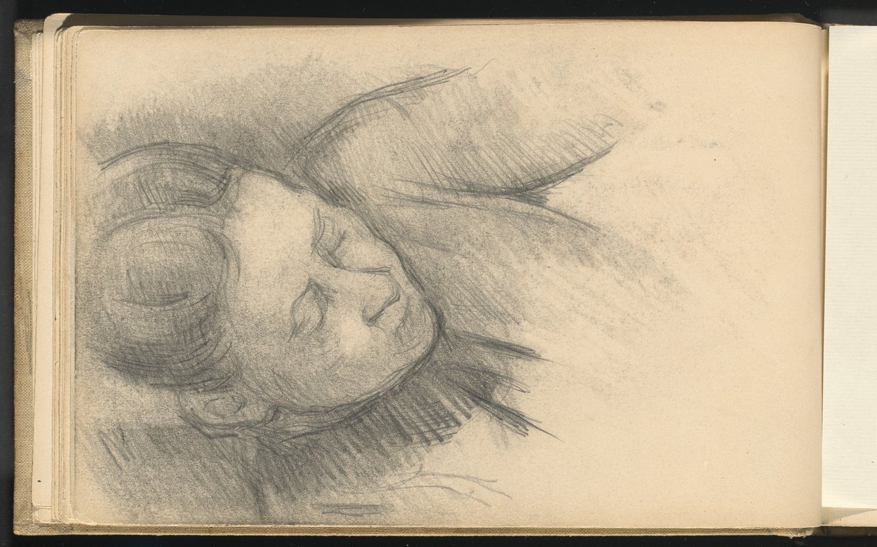 Donna che si china in avanti da Paul Cézanne