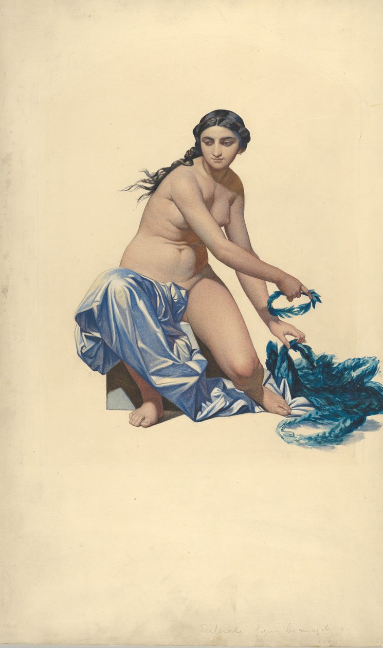 Studio per una figura della Fama, dall