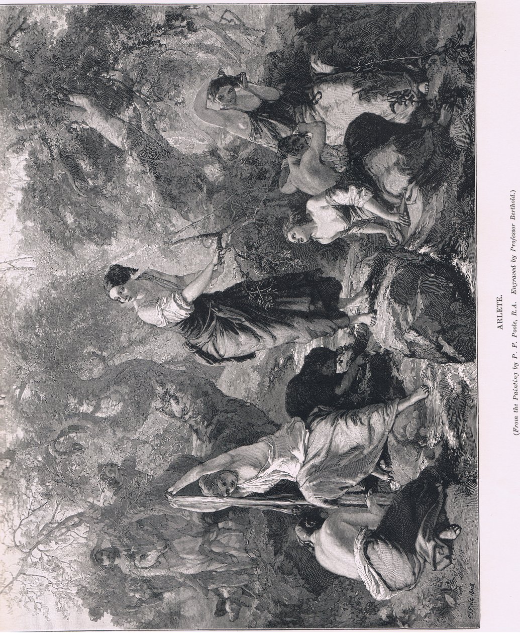 Arlete, da The Magazine of Art 1893, Cassell and Company da Paul Falconer Poole