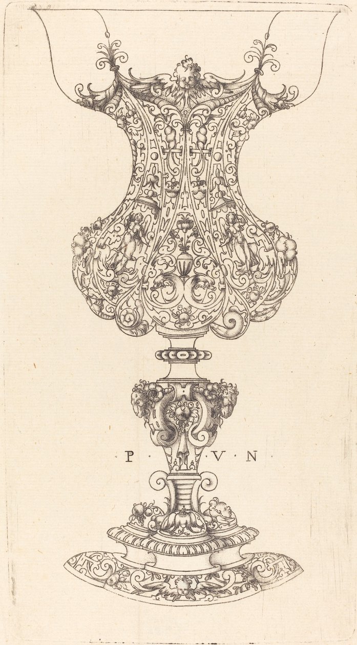 Vaso ornamentale da Paul Flindt II