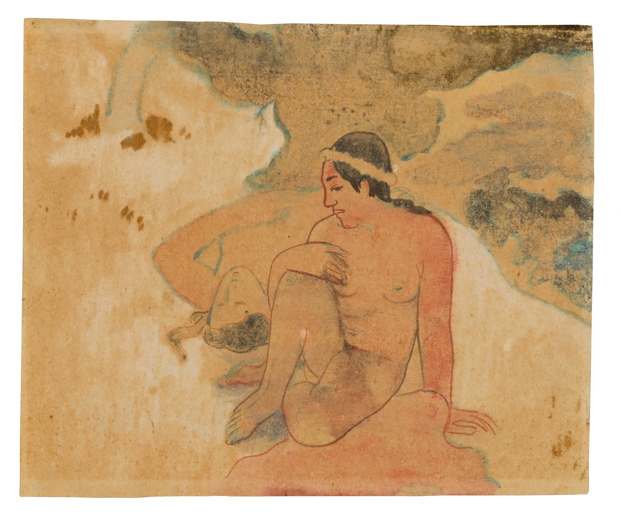 Aha oe feii? (Cosa! Sei geloso?) da Paul Gauguin