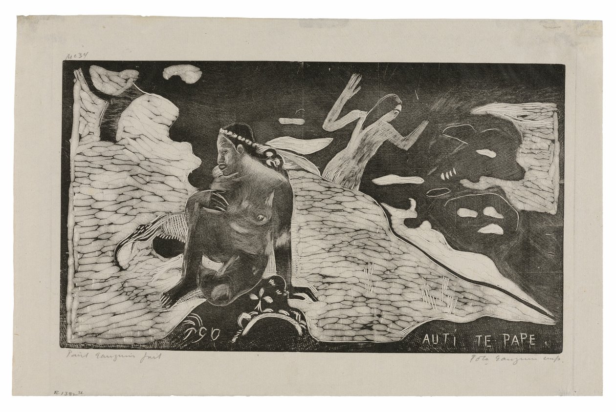 Auti te pape (Donne al fiume) dalla suite Noa Noa da Paul Gauguin