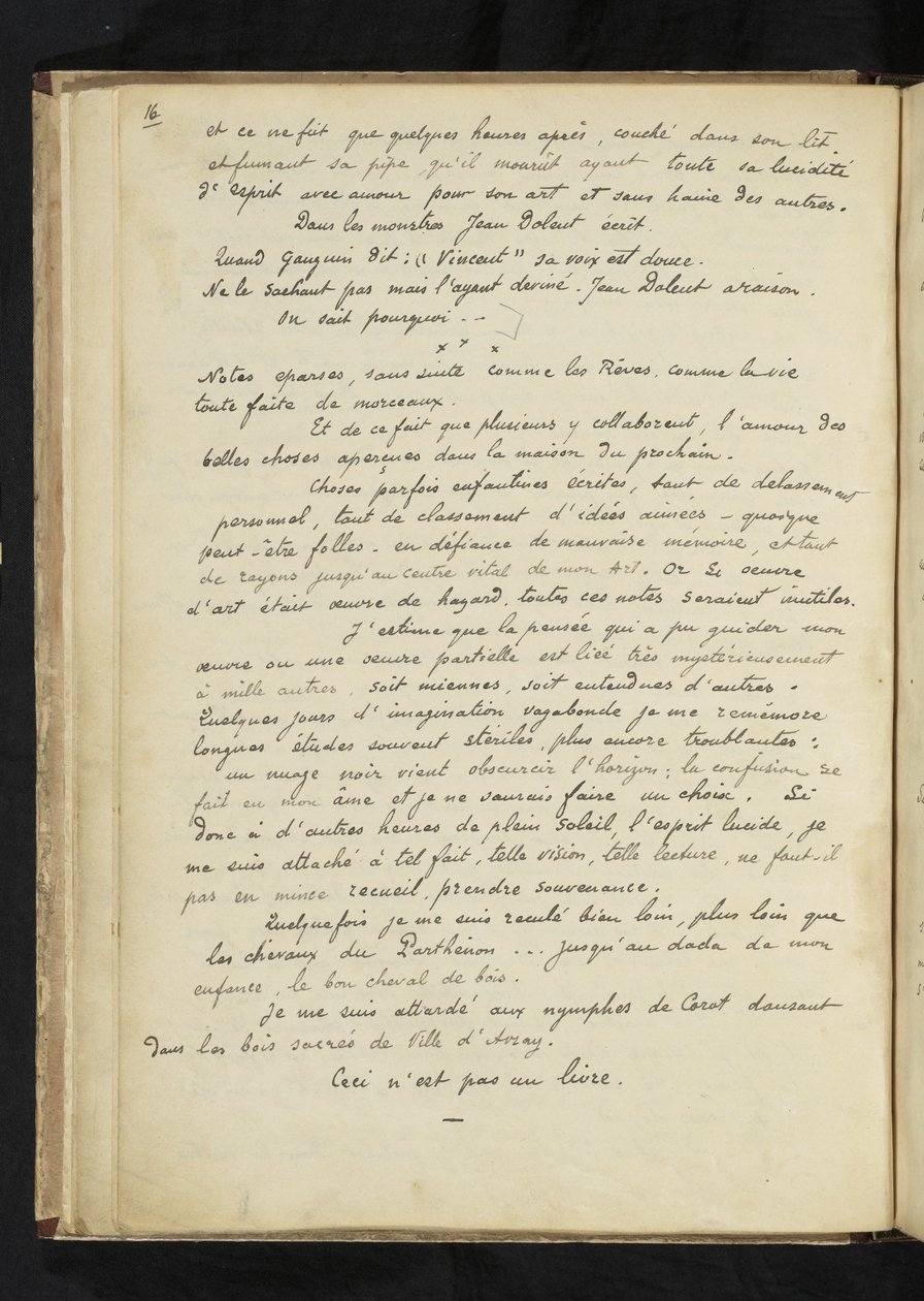 Avant et après - Descrizione del soggiorno di Gauguin con Vincent van Gogh ad Arles (P. 16) da Paul Gauguin